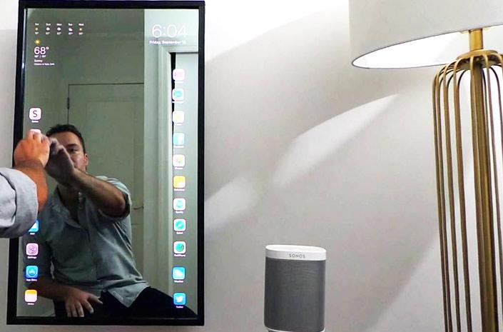 L'incredibile Apple Mirror, arriva lo specchio Smart!